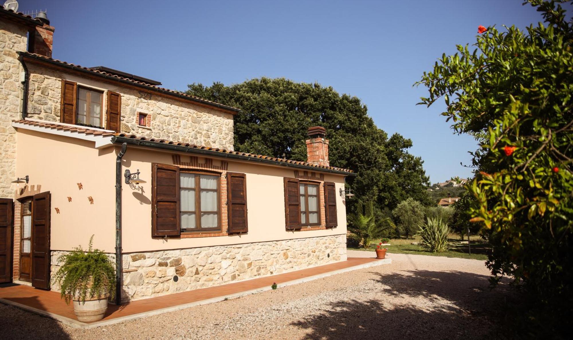 Agriturismo La Vecchia Quercia Montemerano Exterior photo